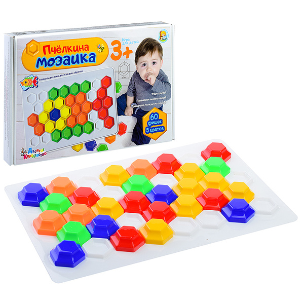 Мозаика 03504 Десятое королевство "Пчелкина" диаметр 40 мм, 5 цветов ...