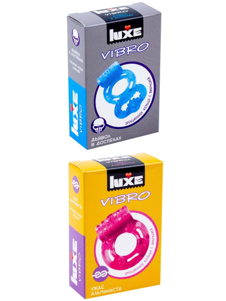 Luxe Насадки и удлинители эротические Vibro: Дьявол в доспехах и Ужас ...