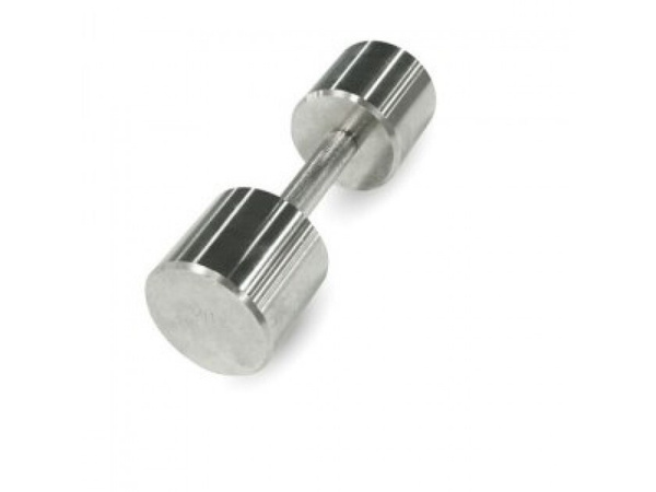 Гантели Mb Barbell 3 кг, 1 шт. по 3 кг, серый металлик - купить по ...