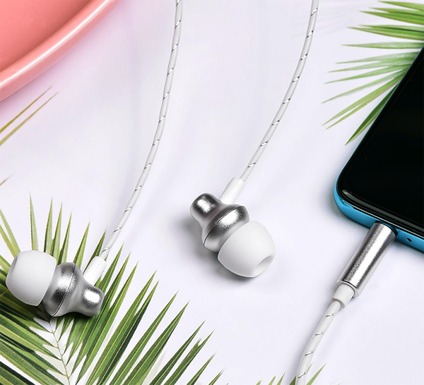 Наушники Внутриканальные NONAME проводные/Гарнитура для Айфон iPhone и ...