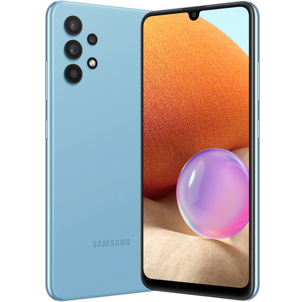 Характеристики Samsung Смартфон Galaxy A32 4/128 ГБ, синий подробное ...