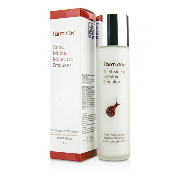 FarmStay Эмульсия увлажняющая с муцином улитки, Snail Mucus Moisture ...