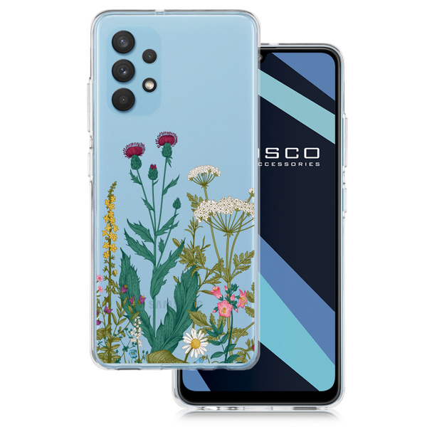 Прозрачный силиконовый чехол ROSCO для Samsung Galaxy A32 (Самсунг ...