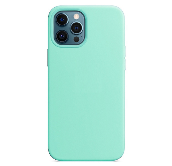 Силиконовый чехол на iPhone 13 PRO (на айфон 13 про), бирюзовый ...