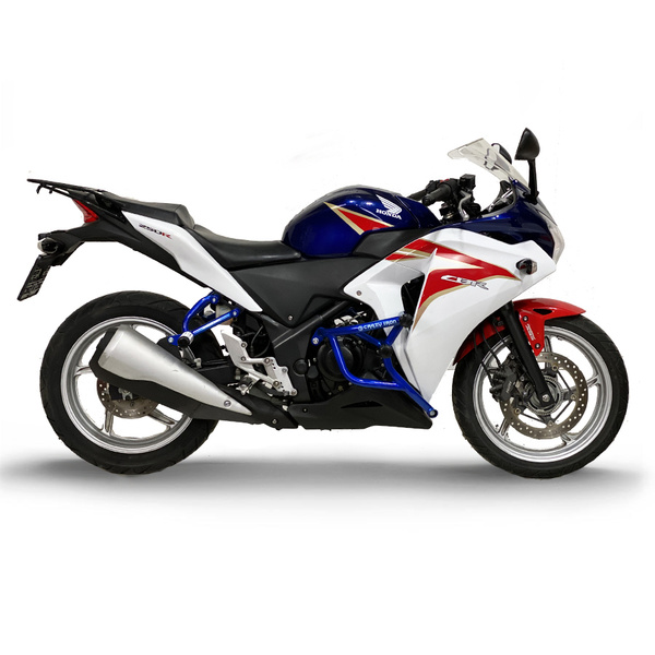 Клетка на мотоцикл HONDA CBR250R PRO, ЧЕРНЫЙ МАТОВЫЙ ЦВЕТ - купить по ...