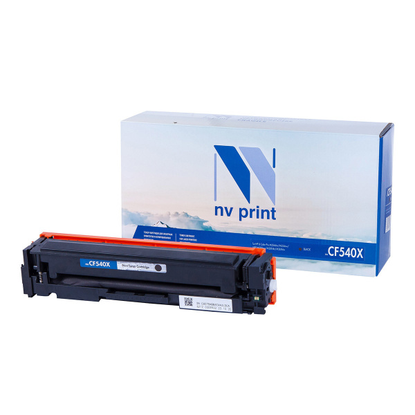 Характеристики Картридж NV Print NV-CF540X Black для HP Color LaserJet ...