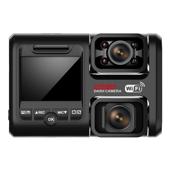 4K + 2160P WIFI GPS видеорегистратор с двойной камерой ночного видения ...