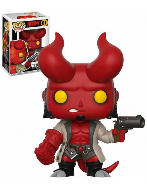 Фигурка Хеллбой с Рогами Hellboy with Horns из комиксов Хеллбой ...
