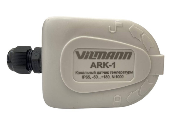 Датчик температуры канальный STK-1 / ARK-1 Vilmann, Ni 1000 TK5000, -50 ...