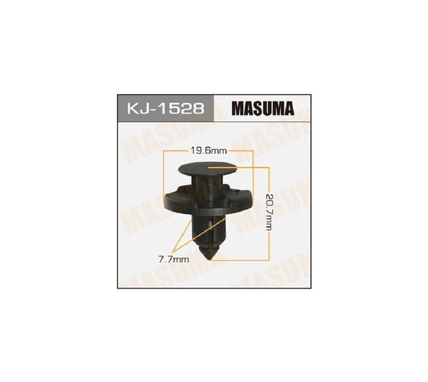 Клипса masuma kj-2537. Kj-1915. Клипса крепежная toyota 9046709050 применяемость на автоморбиле. Клипса характеристики. Клипса masuma арт.