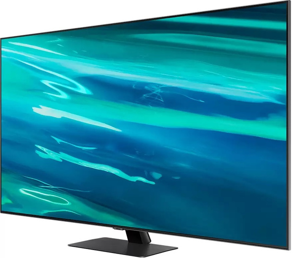 Samsung Телевизор QE50Q80AAUXRU 50" Ultra HD, черный купить на OZON по ...