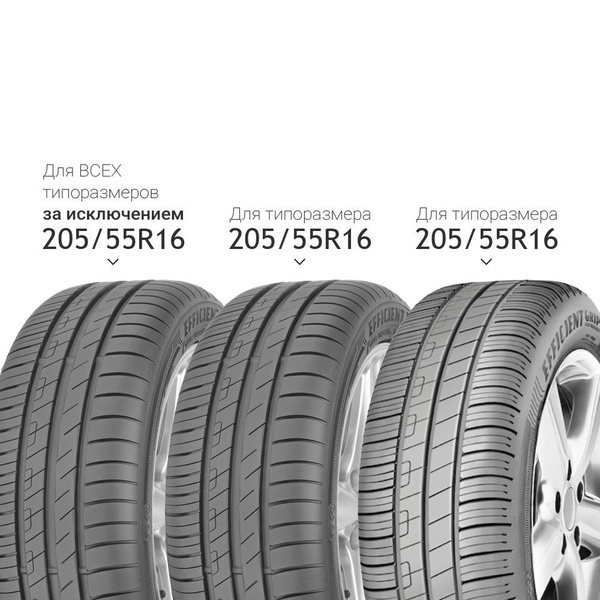 Goodyear 528503 Шины летние 205/55 R16 91V 528503 (858756001)