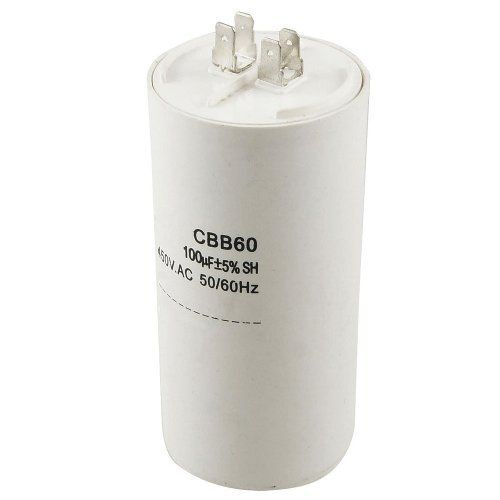 Конденсатор пусковой 80 mkf 450 VAC (жесткие выводы) CBB-60 - купить с ...
