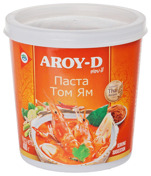 Паста Том Ям Aroy-D 400г - купить с доставкой по выгодным ценам в ...