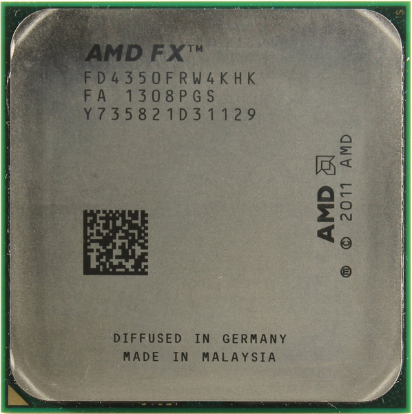 Процессор AMD FD4350FRW4KHK Athlon 64 FX, OEM (без кулера), 4 яд., 4.2 ...