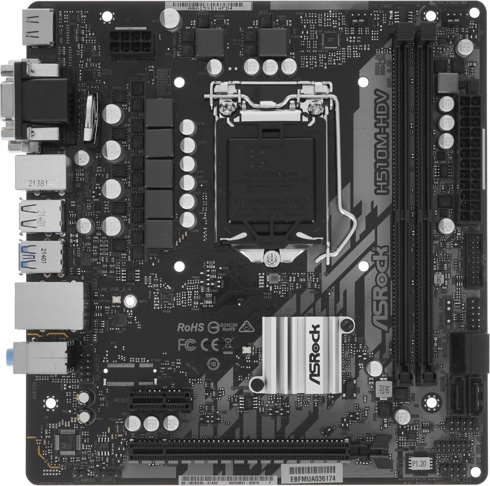 Материнская плата ASRock H510M-HDV R2.0 купить по низкой цене с ...