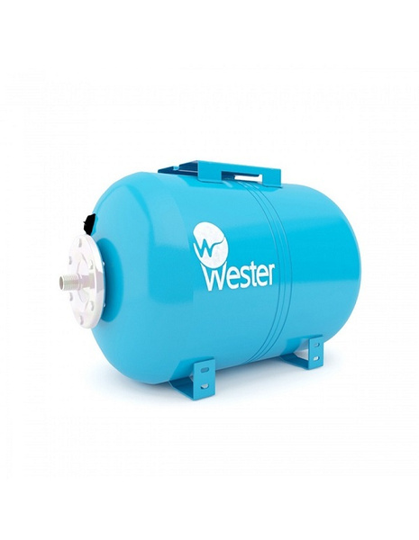 Бак мембранный для водоснабжения горизонтальный Wester Premium WAO100 c ...