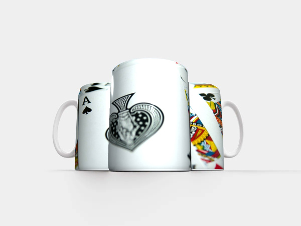 Кружка Printstar "туз, игральные карты, палуба", 320 мл - купить по ...