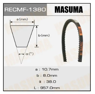 Ремень клиновой 10 x 957 MASUMA - Masuma арт. 1380 - купить по выгодной ...