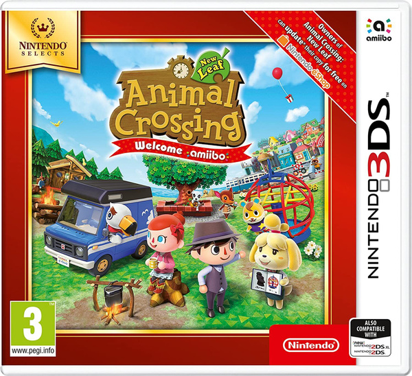 Игра Animal Crossing: New Leaf - Welcome amiibo (Nintendo 3DS ...