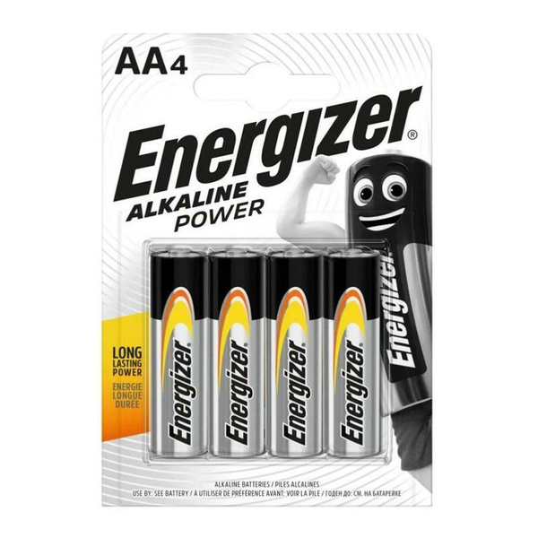 Батарейка алкалиновая Energizer ALKALINE POWER LR6/316 AA- 4 шт ...