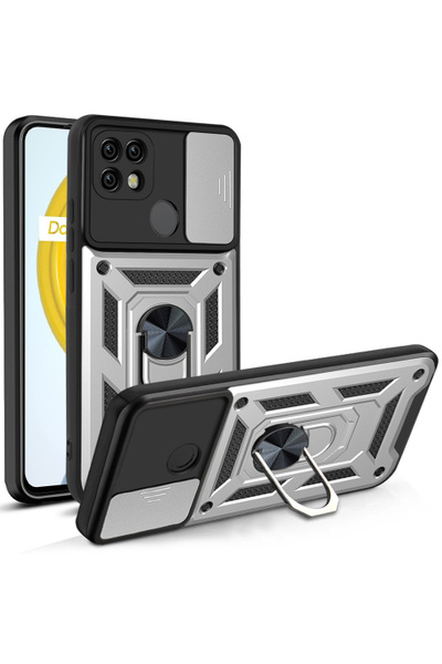 Чехол противоударный armors для Realme C21 / Релми С21 с защитой камеры ...