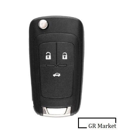 Корпус выкидного ключа для Опель 3 кнопки - купить с доставкой по ...