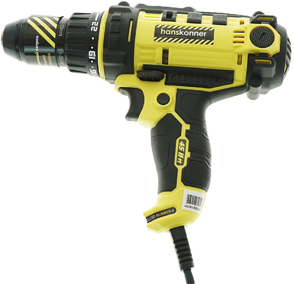 Шуруповерт Hanskonner Дрель сетевая 450 Вт / Lля закручивания винтов ...