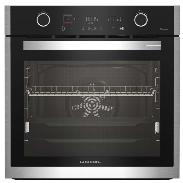 Grundig духовой шкаф GEBM19400BPHI, 56 см - купить с доставкой по ...