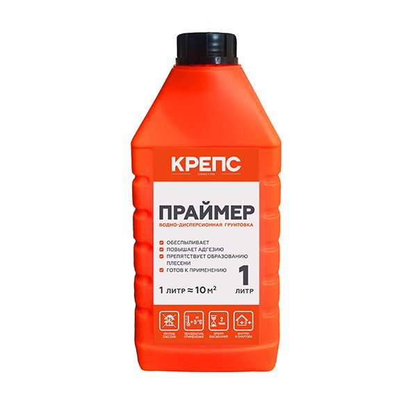 Грунтовка КРЕПС Адгезионная, Обеспыливающая купить по доступной цене в ...