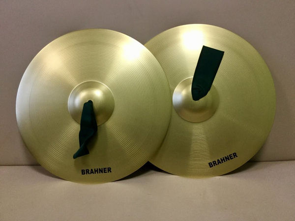 Тарелки оркестровые 16" BRAHNER BMC-16, парные, с ремнем - купить с ...
