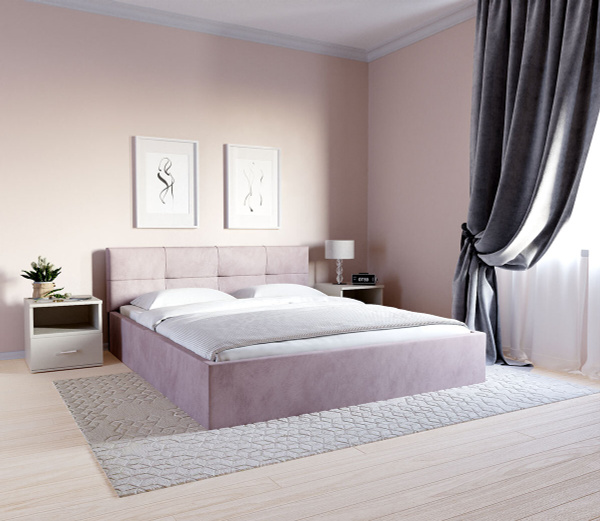 InRoom Двуспальная кровать с подъемным механизмом Оптима Лайт, 160х190 ...