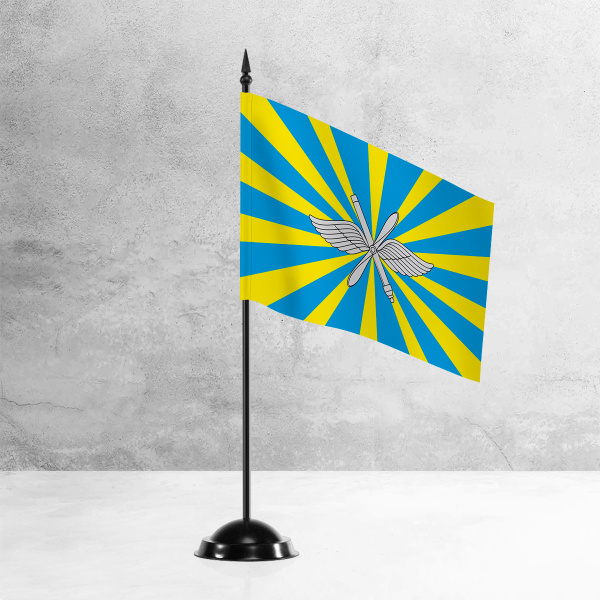 Настольный флаг ВВС на пластиковой черной подставке - купить Флаг по ...
