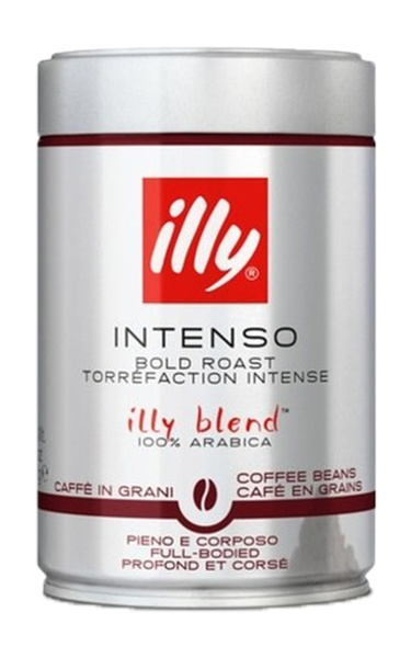 Кофе в зернах ILLY Intenso сильной обжарки 250 г - купить с доставкой ...