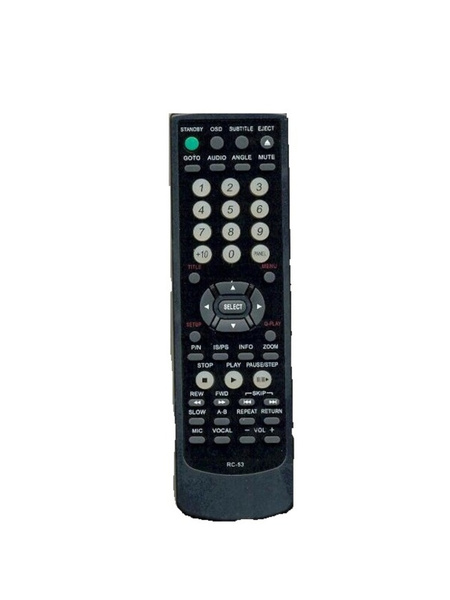 Характеристики Пульт для DVD-плеера BBK RC-53 подробное описание товара ...