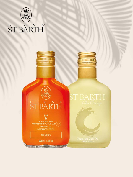 Ligne ST BARTH Набор косметики для тела: Summer Time с маслом помадного ...