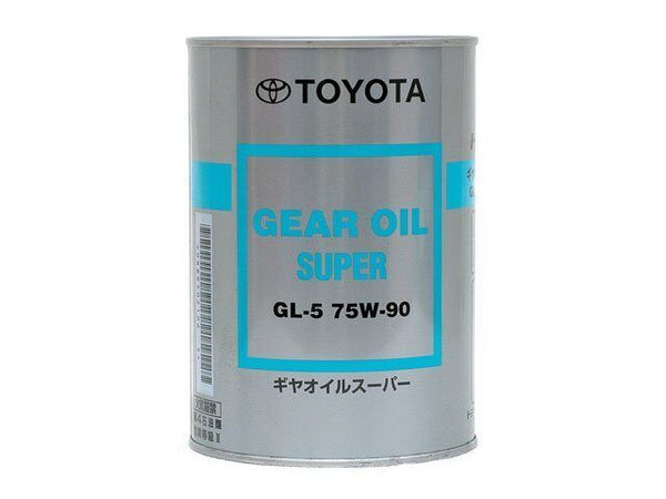 Трансмиссионное масло TOYOTA GEAR OIL SUPER GL-5 75W90 1L - купить по ...