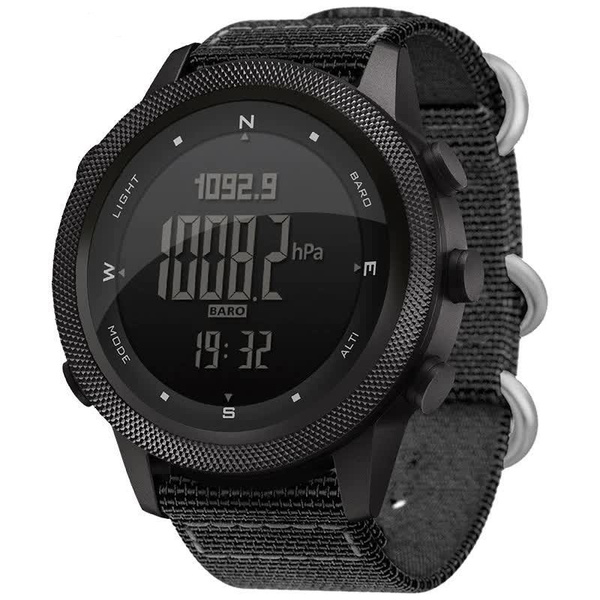 Купить смарт-часы NORTH EDGE Apache 46 Black nylon - купить по низким ...