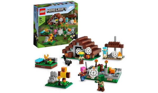 Конструктор Заброшенная деревенская ферма Майнкрафт LEGO Minecraft ...