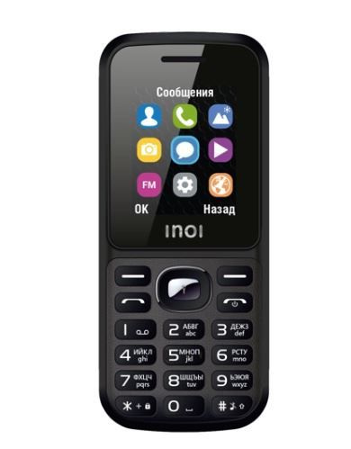 Мобильный телефон INOI 105 Black, черный - купить по выгодной цене в ...