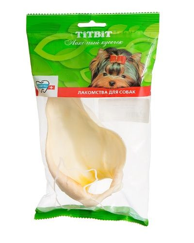 Лакомство для собак ухо телячье, 46 г