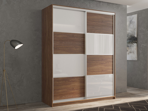 Шкаф-купе РВ-Мебель newКааппи14_Морское дерево Винтаж, 140x60x230 см ...