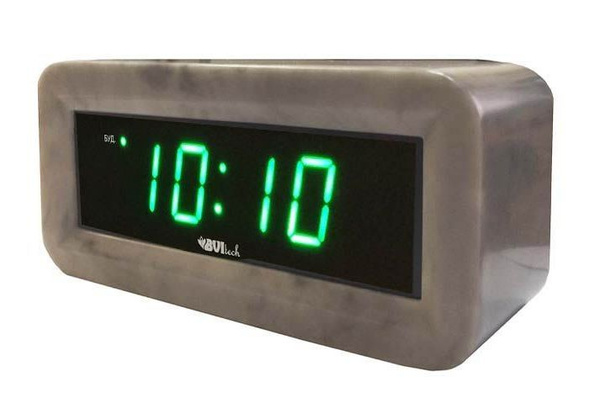 Настольные часы Электронные BVItech, зеленый купить по выгодной цене в ...