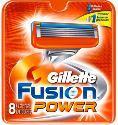 Сменные кассеты для бритья Джилет Фьюжен Пауэр, Gillette Fusion Power ...