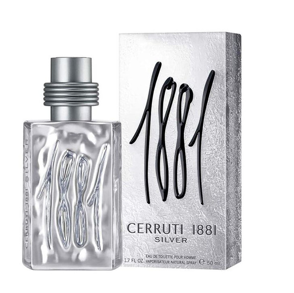 Cerruti 1881 Silver men Туалетная вода 50 мл (703175439)