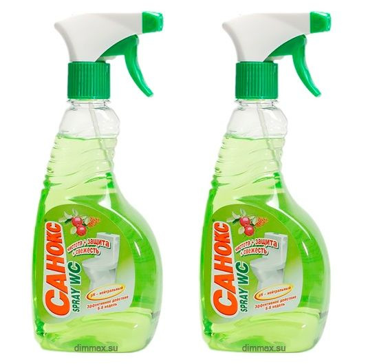 Санокс Средство для туалета Spray WC, 500 мл, 2 шт/ - купить с ...