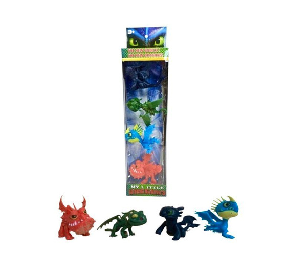 Как приручить дракона/ Набор 4 фигурки - купить с доставкой по выгодным ...