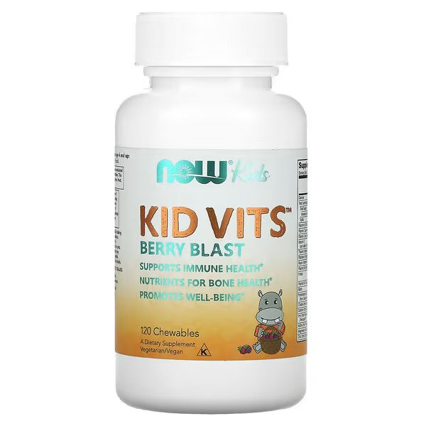 Детские витамины NOW Kid Vits Berry Blast, мультивитамины для детей ...
