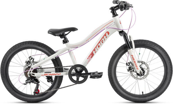 Велосипед детский HORH JENNY JY 20 (2022) White-Pink, рост 120-135 см ...