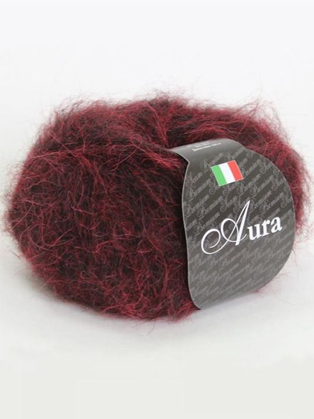 Пряжа SEAM Aura Сеам Аура 5шт*25г*225м 70% сури альпака 30% полиамид ...